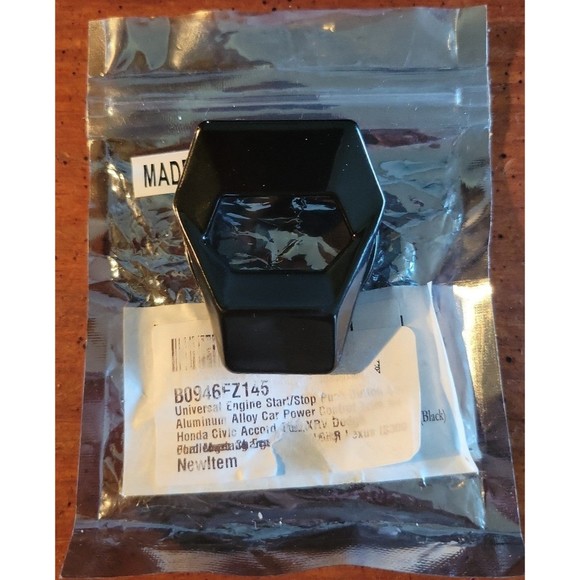 Engine Start/Stop Button Cover for Civic CRV XRV Challenger Charger (Bla… - Picture 7 of 7